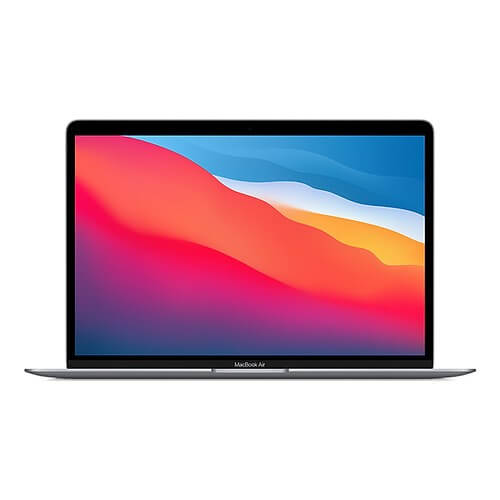 APPLE MacBook Air 2020 Gris Sidéral 13" Puce Apple M1 CPU 8 cœurs GPU 7 cœurs en location pas cher avec Uz"it