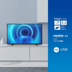 PHILIPS TV 4K LED 126cm - 50PUS7505 en location pas cher avec Uz'it