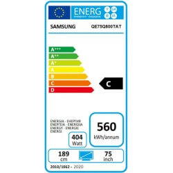 TV LED SAMSUNG QE75Q800T QLED 8K en location sur Uzit Direct
