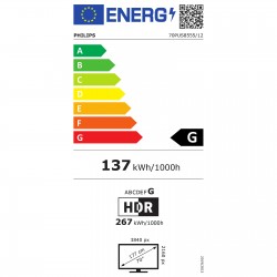 TV Philips 70PUS8555 Téléviseur LED 4K Ultra HD 70" en location sur uzit-direct.com