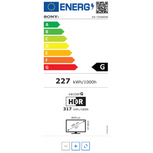 TV 4K Ultra HD HDR LED 75" | SONY