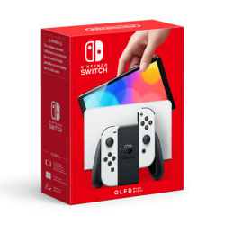 Location Nintendo Switch Néon OLED Blanc - UZ'it