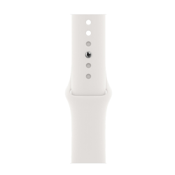 Location APPLE Watch SE boîtier en Aluminium Argent bracelet Sport Blanc | APPLE