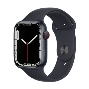 Location APPLE Watch Series 7 boîtier en Aluminium Minuit bracelet Sport Minuit | APPLE