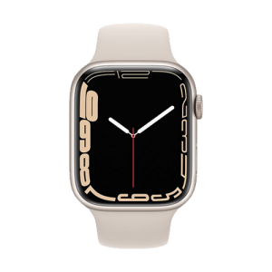 Location APPLE Watch Series 7 boîtier en Aluminium Lumière Stellaire bracelet Sport Lumière Stellaire | APPLE